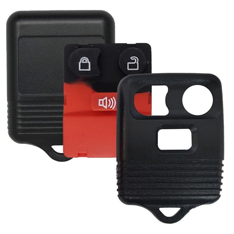 2 AKS KEYS New Shell Case 3 Button Pad Compatible