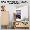 Telescopic Outlet Extender, 4 AC Outlets & PD 20W USB-A