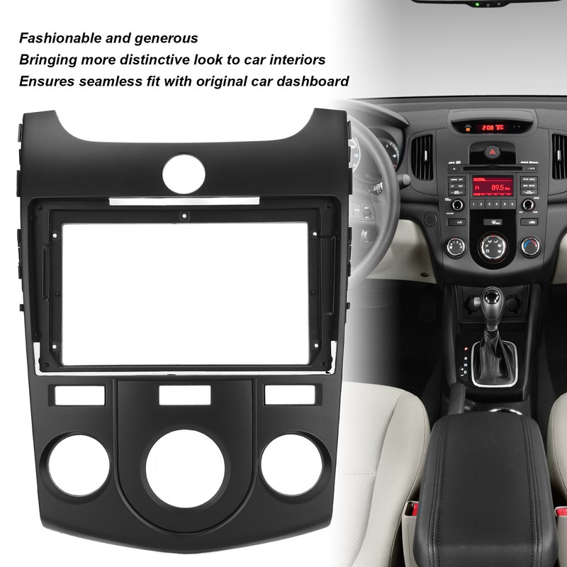 Installation Dash Kit ABS Navigation Panel Frame Cover Auto Accessories
