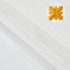 letsinstyle 12 Mesh White Needlepoint Canvas, 18.8 x 59 Inch