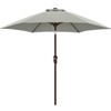 ABCCANOPY 7.5FT OutdoorPatio Umbrella, UV Protection Table Umbrella w/Crank for