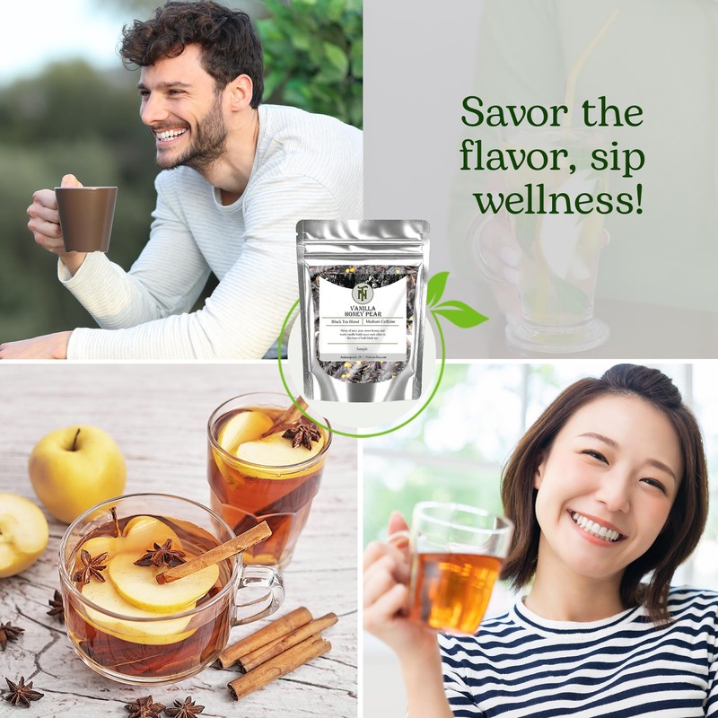 Nelson's Tea - Vanilla Honey Pear - Black Loose Leaf