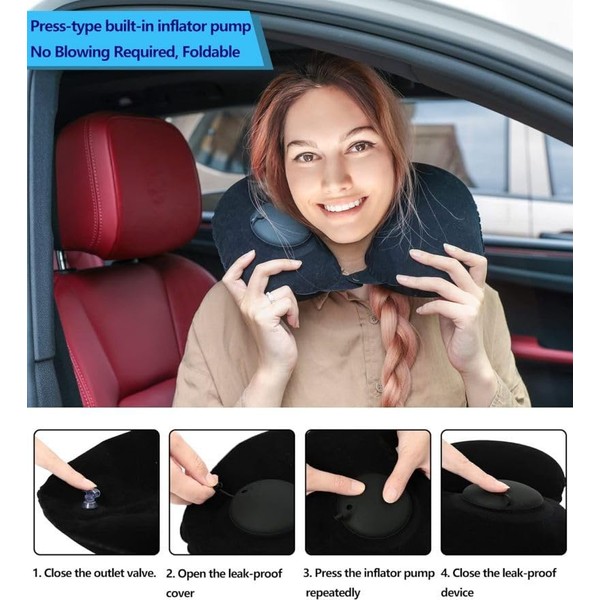 Generic Soft 2-in-1 Airplane Blanket with Neck Pillow | Airplane