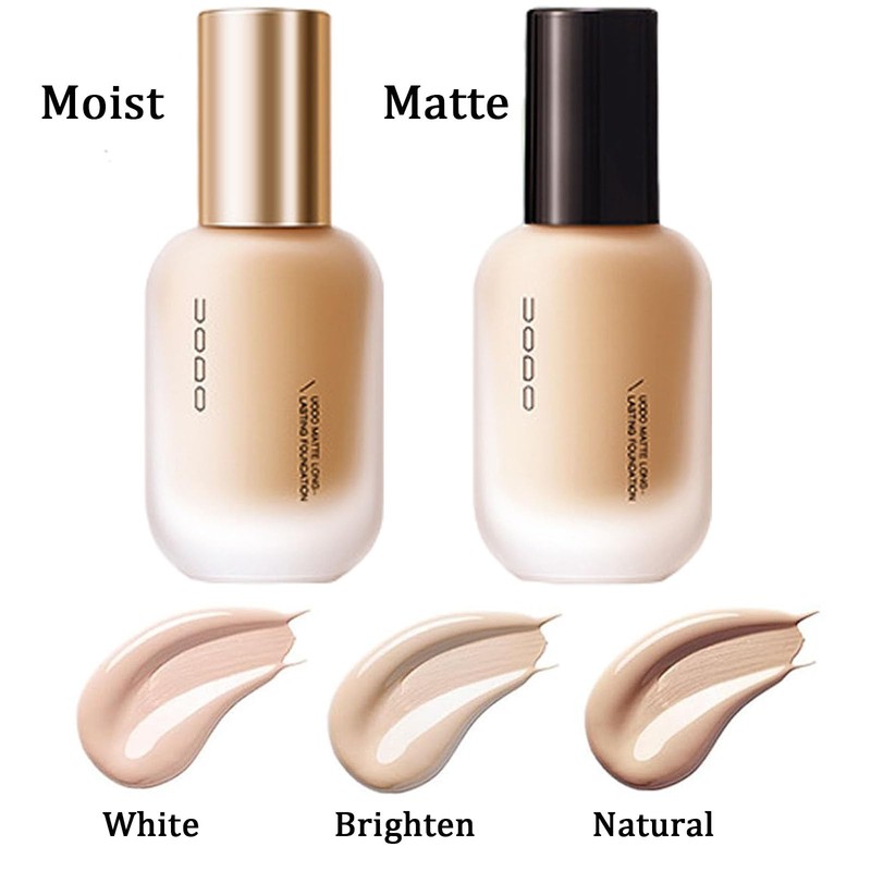 Liquid Foundation, Moisturizing Light Foundation, Matte Long-Lasting Cushion Concealer, Gauze