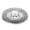 6in Derusting Weeding Wheel Mower Twisted Wire Non Rust Durable