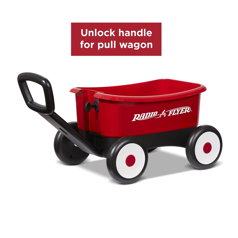Radio Flyer My First Wagon, Push and Pull Toy Cart