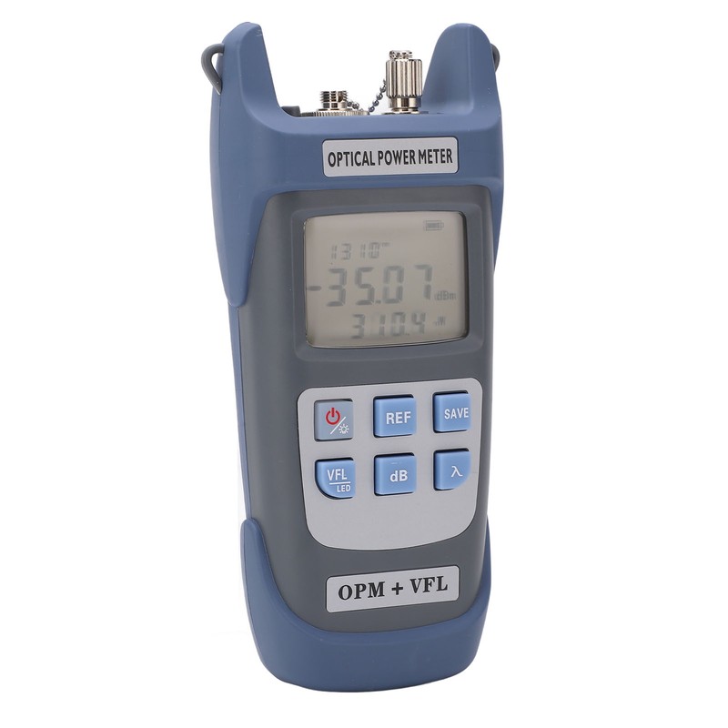 Optical Power Meter Fast Accurate Low Battery Consumption Optical Fiber
