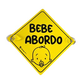 Letrero bebe abordo