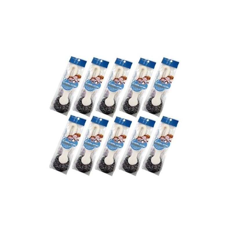 130913 Handy Stainless Steel Scrubbers, Pack of 10