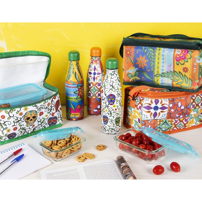 Excelsa Gipsy Soul 7 Litre Polyester Cooler Bag, Multi-Colour