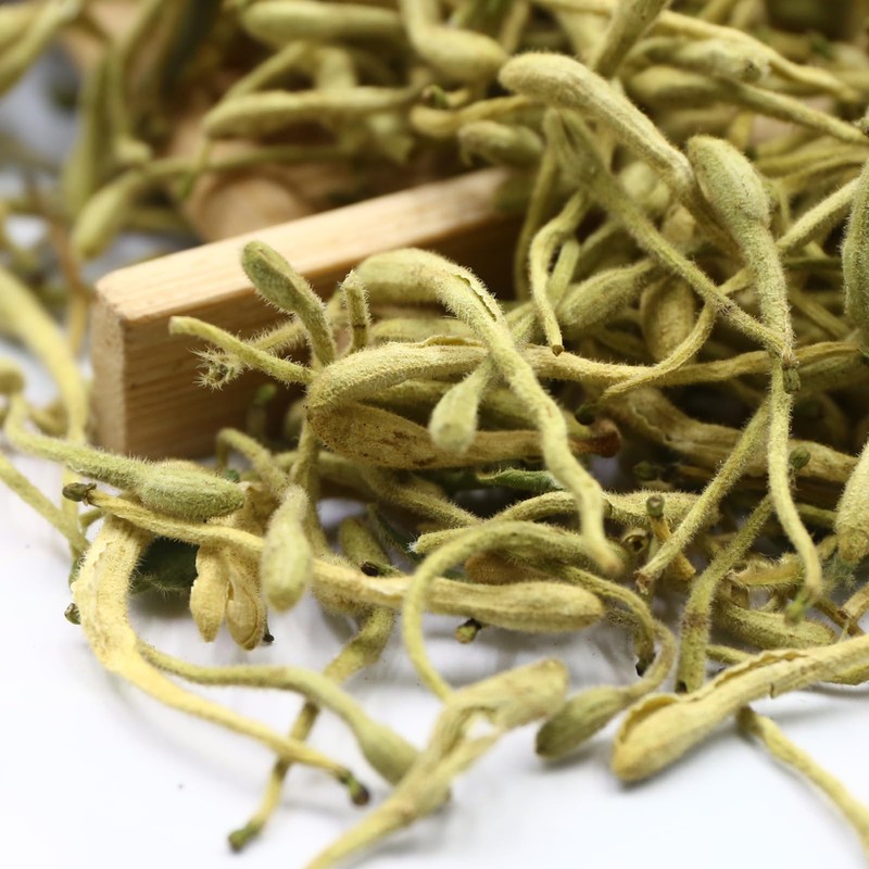 FullChea - 100% Pure Natural Dried Honeysuckle - Jin Yin