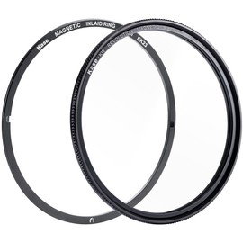 Kase KW Revolution Plus Magnetic Shockproof R-MCUV Filter Anti-Ghosting Anti-Flare Low Reflection Optical Glass Incl Inlaid Adapter (49mm)