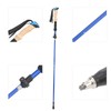 2pcs Foldable Hiking Poles Set Outdoor Walking Climbing Alpenstocks Collapsible