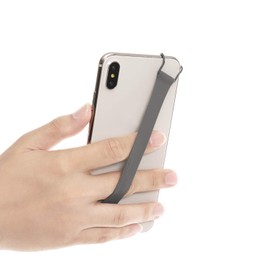 Hand Strap for TFY Smart Phone Secure Hand Strap - Phone 17 Pro Max / 16 Pro / 15 / 14 Plus / 13 / 12 / 11 / Xs Max/XR/SE - Galaxy Note 20 / S24 / S23 (Gray)