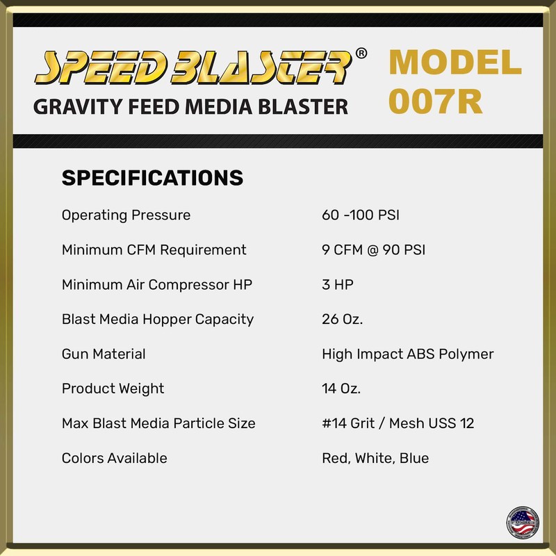 SpeedBlaster® Red - Model 007R Red