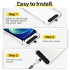 takyu Phone Tether Tab, 2 Pack Universal Phone Safety Tether