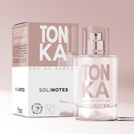 Solinotes Tonka Perfume for Women & Men, 1.7 Fl Oz/ 50 ML Eau De Parfum, Delicate Floral and Soothing Scent with Premium Ingredients - Clean Perfume, Cruelty Free, Vegan, Made in France