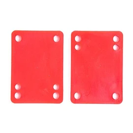 Venom Skateboards Truck Risers - 1/8" - Red