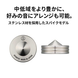 Audio-Technica AT6901ST Spike Insulator, Pair of 6, Silver