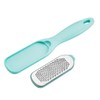 Baluue 2 Pcs Stainless Steel Foot Peel Scrubber Pumice Brush
