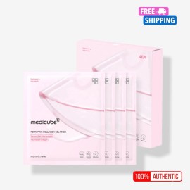 MEDICUBE Salmon PDRN Pink Collagen Jelly Gel Mask -1 Box (4 masks)
