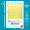 PocketCPA 3-in-1 Receipt Organizer Envelopes with Expense & Mileage Logs