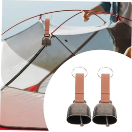 BESPORTBLE 8pcs Camping Bear Bell Pendant Sound for Outdoor Safety Lightweight Anti-Lost Bell for Hiking and Camping to Keep Bears