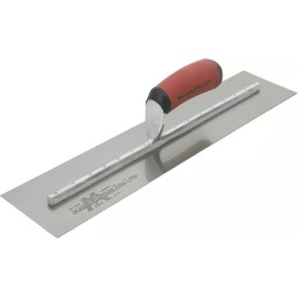 Marshalltown MXS56D Spring Steel Blade Curved Handle Finishing Trowel 12 x 3 in.