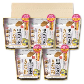 Ajigen Big / Original Black Sesame Kinako 12.3 oz (350 g) x 5 Bag Set PSJBOX Ajigen, Kinako, Soybean, Sesame