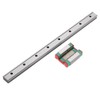 Akozon Linear Guide Rail 1 Piece LML12B Miniature Linear Guide