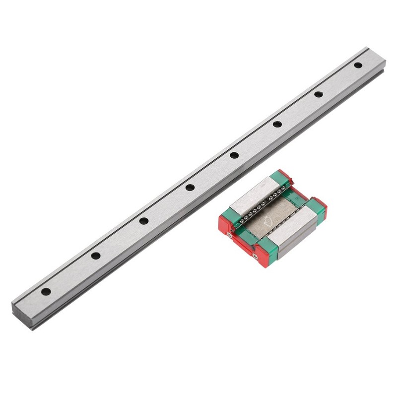 Akozon Linear Guide Rail 1 Piece LML12B Miniature Linear Guide
