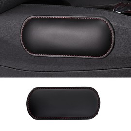 LIANCHEN Car Knee Leg Elbow Cushion Knee Pad for Centre Console for Car Interior Knee Support Cushion Universal Car Door Leg Pad for Car Interior, Console, Seat Cover (Black 1)