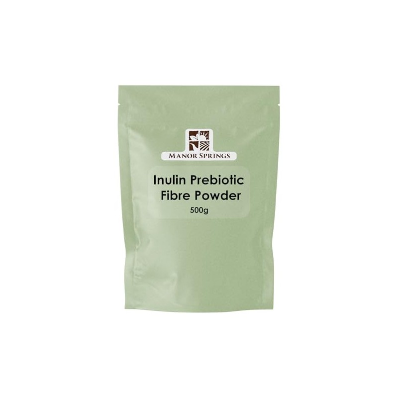 Inulin Prebiotic Fibre Powder 500g by Manor Springs