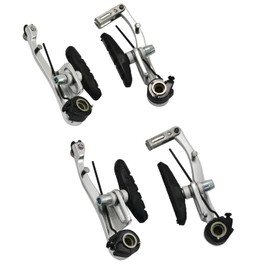 Dia-COMPE MX-2 BA733 MX V-Brake Caliper Brake Set, Silver, DP2852