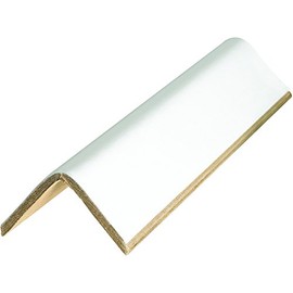 Aviditi Fibreboard Heavy Duty Edge Protectors, 3" x 3" x 48", Thickness .225", White, Use to Protect Corners of Boxes and Stabilize Shipments, Case of 35,EP3348225BXAVI