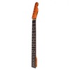 Guitar Neck 22 Fret Rosewood Maple Fingerboard Replacement Electric Guitars