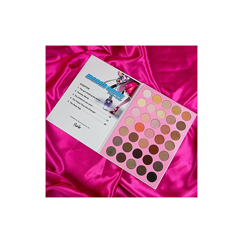 Rude Rude Manga Anime 35 Eyeshadow Palette, Book 2