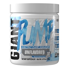 Giant Edge Series | Giant Pump | 3D Pump Breakthrough | L-Citrulina | Pre entreno | Sin Stimulante | 30 Servicios (Unflavored)