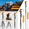 Victiv 80" Camera Tripod, Aluminum Heavy Duty Tripod Stand with