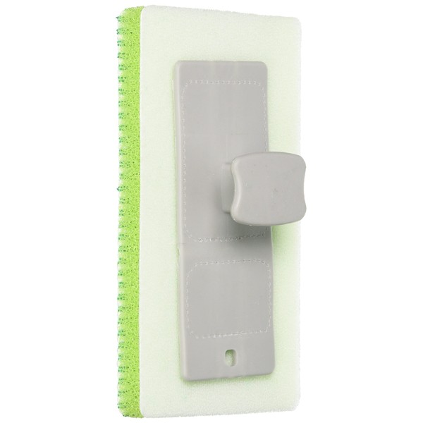 Azuma BT751 Bath Sponge, Azumic Bathroom Brush with G Grip, Green, Approx. 3.5 x 6.7 x 2.0 inches (9 x 17 x 5 cm)