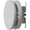 Diameter 100 mm White Metal Anemostat - Supply Air Disc