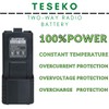 Teseko 5-Pack UV-5R BL-5L 3800mAh Extended Battery for BaoFeng UV-5R