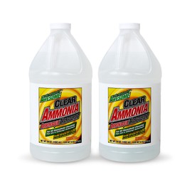 La's Totally Awesome Clear Ammonia, 64 oz, Multipurpose, Multi-Surface Cleaning Solution (Pack of 2)
