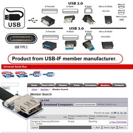 cablecc USB 2.0 Type-A Male to Female Extension Data Flat Slim FPC Cable for FPV & Disk & Scanner & Printer 20CM