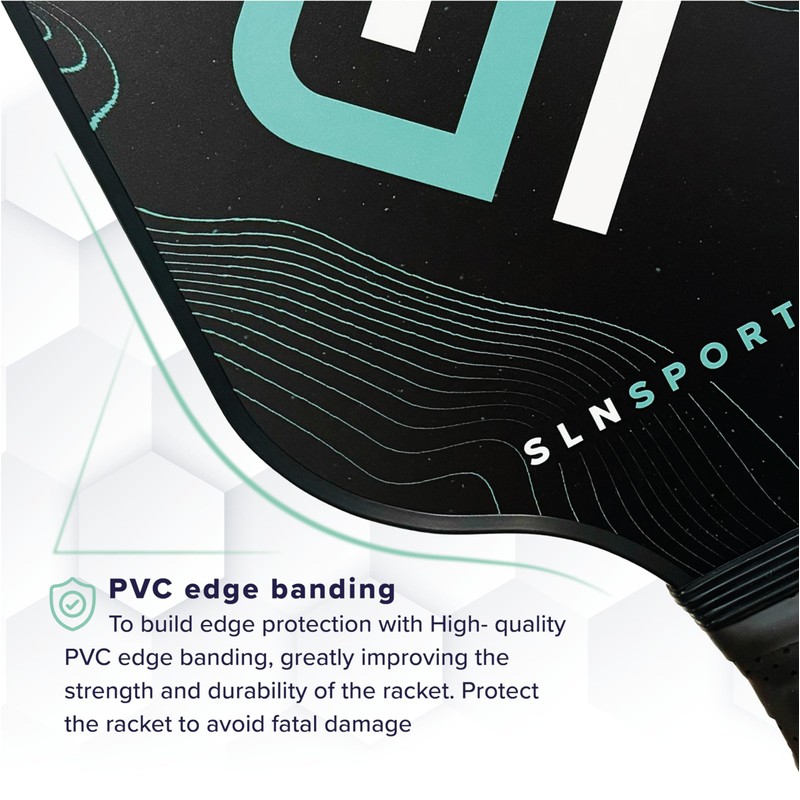 SLNSports Fiberglass Pickleball Paddles Set of 2, Fiberglass Pickle Ball