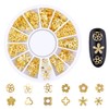 EIROVYA 1 Set Nail charms gold, Charms nägel, Nagel charms