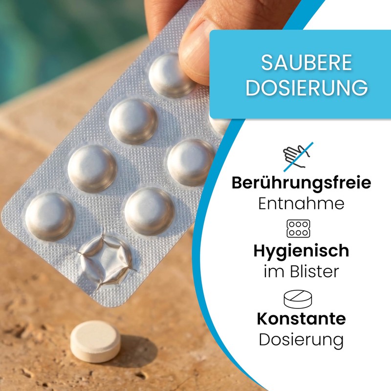 smardy 50 Photometer Test Tablets for PoolLab and Electronic Pool
