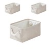 Mangata Fabric Storage Boxes, Storage Baskets for Shelves, 3 Pack