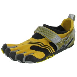 Vibram Men's FiveFingers KMD Sport Shoe, Yellow/Black/Silver, 49 EU / 12.5-13 US