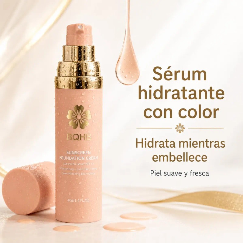 Biomimic Foundation 4 En 1 - Medium Spectrum Blanco -
